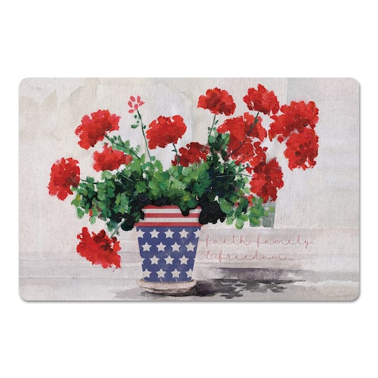 Faith, Family & Freedom Floor Mat